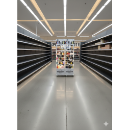 duo de presentoirs LED Realtime (H/F) pour implémentation